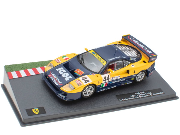 Модель 1:43 FERRARI F40 GTE #44 Della Noce/Olofsson/Rosenblad Le Mans 1996